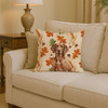 Liver Pointer Heirloom Fall Throw Pillow 14" x 14" product image at NuMercy 2