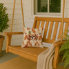 Red Tibetan Spaniel Heirloom Fall Throw Pillow 14" x 14" product image at NuMercy 3