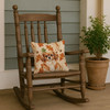 Red Tibetan Spaniel Heirloom Fall Throw Pillow 14" x 14" product image at NuMercy 4
