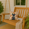 Standard Schnauzer Heirloom Fall Throw Pillow 14" x 14" product image at NuMercy 3