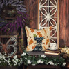 Standard Schnauzer Heirloom Fall Throw Pillow 14" x 14" product image at NuMercy 7