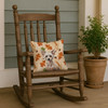 Hairless Chinese Crested Heirloom Fall Throw Pillow 14" x 14" product image at NuMercy 4