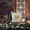 Sandy Leonberger Coastal Sea Glass Throw Pillow 14" x 14" product image at NuMercy 7