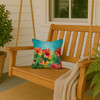 Hawaii Hawaiian Hibiscus in Watercolor Throw Pillow 14" x 14" DAC1642 product image at NuMercy 3