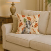 Grizzle Saluki Heirloom Fall Throw Pillow 14" x 14" product image at NuMercy 2