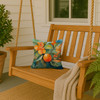Florida Orange Blossom in Watercolor Throw Pillow 14" x 14" DAC1638 product image at NuMercy 3