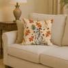Brindle Whippet Heirloom Fall Throw Pillow 14" x 14" product image at NuMercy 2