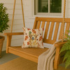 Lion Yellow Leonberger Heirloom Fall Throw Pillow 14" x 14" product image at NuMercy 3