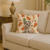 Spinone Italiano Heirloom Fall Throw Pillow 14" x 14" product image at NuMercy 2