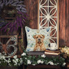 Dogue de Bordeaux Coastal Sea Glass Throw Pillow 14" x 14" product image at NuMercy 7