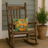 California California Poppies in Watercolor Throw Pillow 14" x 14" DAC1630 product image at NuMercy 4