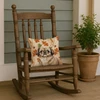 Sable Pekingese Heirloom Fall Throw Pillow 14" x 14" product image at NuMercy 4
