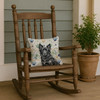 Mudi Coastal Sea Glass Throw Pillow 14" x 14" product image at NuMercy 4