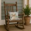Lemon Belton English Setter Coastal Sea Glass Throw Pillow 14" x 14" product image at NuMercy 4