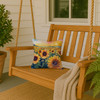 Kansas Sunflowers in Watercolor Throw Pillow 14" x 14" DAC1653 product image at NuMercy 3
