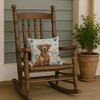 Chesapeake Bay Retriever Coastal Sea Glass Throw Pillow 14" x 14" product image at NuMercy 4