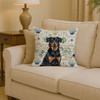Beauceron Coastal Sea Glass Throw Pillow 14" x 14" product image at NuMercy 2