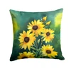 Kentucky Goldenrod in Watercolor Throw Pillow 14" x 14" DAC1657 product image at NuMercy