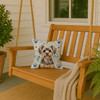 Yorkiepoo Coastal Sea Glass Throw Pillow 14" x 14" product image at NuMercy 3