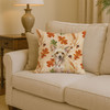 Hairless Palomino Chinese Crested Heirloom Fall Throw Pillow 14" x 14" product image at NuMercy 2