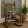 Belgian Sheepdog Groenendael Christmas Poinsettias Throw Pillow 14" x 14" product image at NuMercy 4