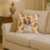 Liver and White Pointer Heirloom Fall Throw Pillow 14" x 14" product image at NuMercy 2