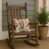 Blue-Gray Scottish Deerhound Heirloom Fall Throw Pillow 14" x 14" product image at NuMercy 4