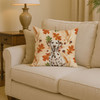 Liver Dalmatian Heirloom Fall Throw Pillow 14" x 14" product image at NuMercy 2