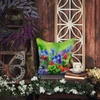 Illinois Violet in Watercolor Throw Pillow 14" x 14" DAC1648 product image at NuMercy 5