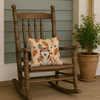 Red and White Siberian Husky Heirloom Fall Throw Pillow 14" x 14" product image at NuMercy 4