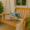 Massachusetts Mayflowers in Watercolor Throw Pillow 14" x 14" DAC1668 product image at NuMercy 3