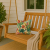 Utah Sego Lilies in Watercolor Throw Pillow 14" x 14" DAC1710 product image at NuMercy 3