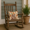 Ruby Cavalier Spaniel Heirloom Fall Throw Pillow 14" x 14" product image at NuMercy 4