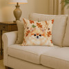 Pomeranian Heirloom Fall Throw Pillow 14" x 14" product image at NuMercy 2