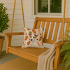 White and Tan Jack Russell Terrier Heirloom Fall Throw Pillow 14" x 14" product image at NuMercy 3