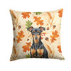 Manchester Terrier Heirloom Fall Throw Pillow 14" x 14" product image at NuMercy