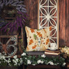 Fawn Whippet Heirloom Fall Throw Pillow 14" x 14" product image at NuMercy 7
