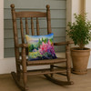 Idaho Syringa in Watercolor Throw Pillow 14" x 14" DAC1646 product image at NuMercy 4