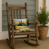 Montana Bitterroot in Watercolor Throw Pillow 14" x 14" DAC1680 product image at NuMercy 4
