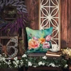 Indiana Peonies in Watercolor Throw Pillow 14" x 14" DAC1650 product image at NuMercy 5