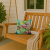 Connecticut Mountain Laurels in Watercolor Throw Pillow 14" x 14" DAC1634 product image at NuMercy 3