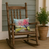 Michigan Apple Blossoms in Watercolor Throw Pillow 14" x 14" DAC1672 product image at NuMercy 4