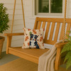 Black Tri American Shepherd Heirloom Fall Throw Pillow 14" x 14" product image at NuMercy 3