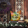 Virginia American Dogwood in Watercolor Throw Pillow 14" x 14" DAC1713 product image at NuMercy 5