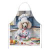 White Poodle The Chef Cooking Kitchen Apron DAC6307 product image at NuMercy
