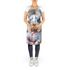 White Poodle The Chef Cooking Kitchen Apron DAC6307 product image at NuMercy 5