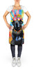 Black Labrador Hippie Dawg Cooking Kitchen Apron DAC2521 product image at NuMercy 2