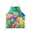 Freesias in Watercolor Cooking Kitchen Apron DAC1566 product image at NuMercy