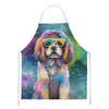 Shih Tzu Hippie Dawg Cooking Kitchen Apron DAC2561 product image at NuMercy