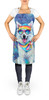American Eskimo Hippie Dawg Cooking Kitchen Apron product image at NuMercy 2
